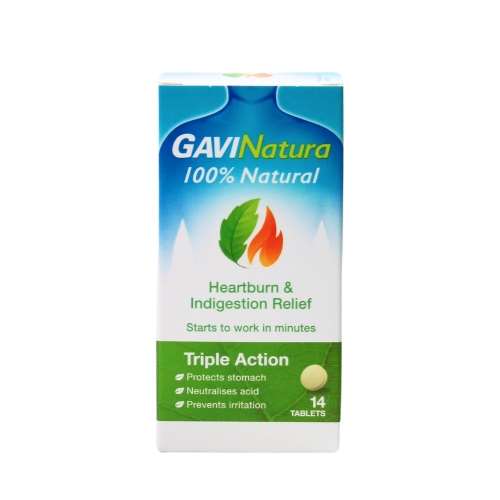 Gaviscon Gavinatura Heartburn And Indigestion Relief Tablets 14