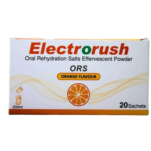 Click to view product details and reviews for Electrorush Oral Rehydration Salts Orange 20 Sachets.