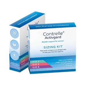 Contrelle Activgard Bladder Support For Women Sizing Kit