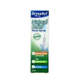 Benadryl Allergy Natural Relief Nasal Spray 15ml