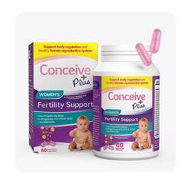 Conceive Plus Women's Fertility Support Vegetarian-Capsules (60)