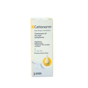 Santen Cationorm Eye Drops 10ml