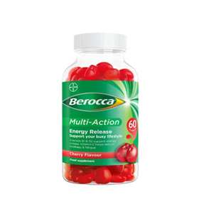 Berocca Multi Action Gummies Cherry 60