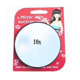 10 x Magnify Mirror With Suction Pads