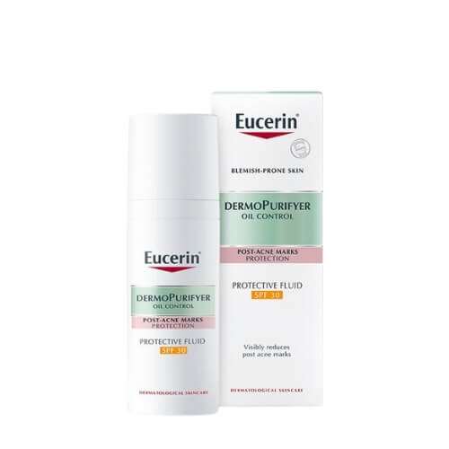 Click to view product details and reviews for Eucerin Dermopurifyer Protective Fluid Spf 30 50ml.