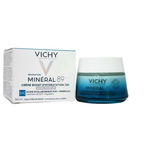 Vichy Mineral 89 72h Moisture Boosting Cream Fragrance Free 50ml