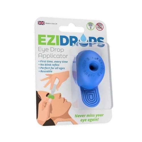 Click to view product details and reviews for Ezidrops Eye Drop Applicator Dark Blue.