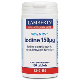 Lamberts Iodine 150µg 180 Tablets