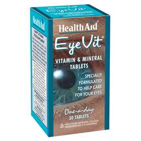 HealthAid Eyevit Vitamin and Mineral Tablets 30