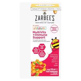 Zarbee's Children's MultiVits + Immune Support Liquid 120ml