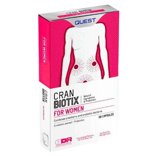 Click to view product details and reviews for Quest Cran Biotix Tablets For Women 30.