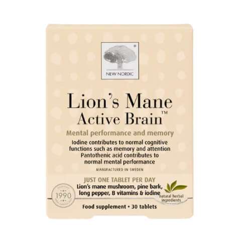 Click to view product details and reviews for New Nordic Lions Mane Active Brain 30.