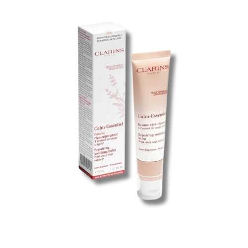 Click to view product details and reviews for Clarins Calm Essentiel Repairing Soothing Balm 30ml.