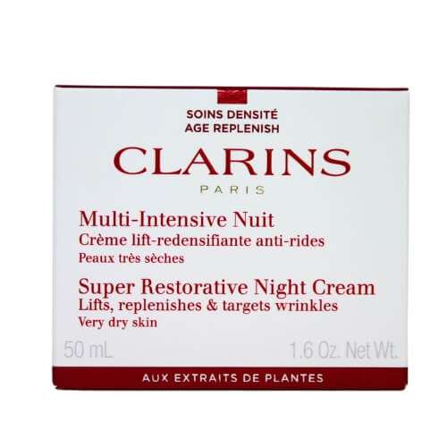 Click to view product details and reviews for Clarins Super Restorative Night Cream 50ml.