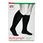 Actilymph Below Knee Stockings Black Close Toe Class 1 M