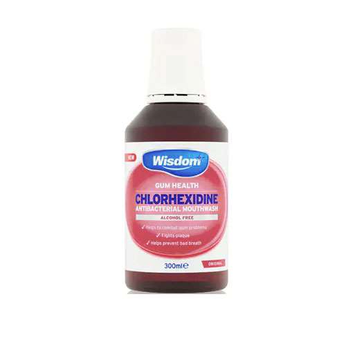 Click to view product details and reviews for Wisdom Gum Health Chlorhexidine Antibacterial Mouthwash Original 300ml.