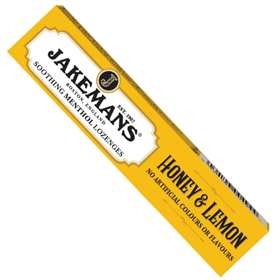 Jakemans Soothing Menthol Lozenges Honey and Lemon 41g