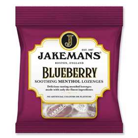 Jakemans Soothing Menthol Lozenges Blueberry 73g