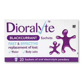 Dioralyte Blackcurrant Sachets