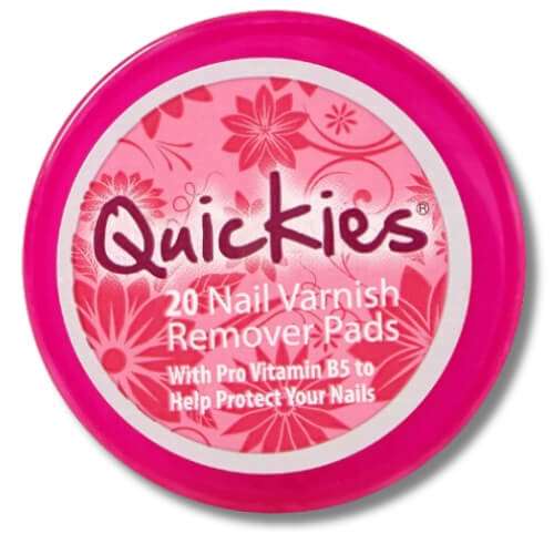 Click to view product details and reviews for Quickies Nail Varnish Remover Pads 20.