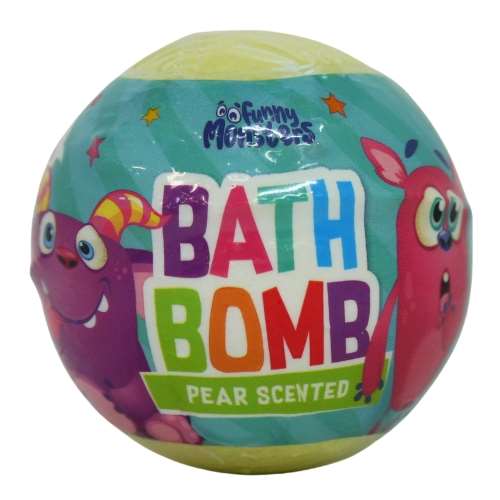 Click to view product details and reviews for Funny Monsters Bath Bomb Pear Scented.