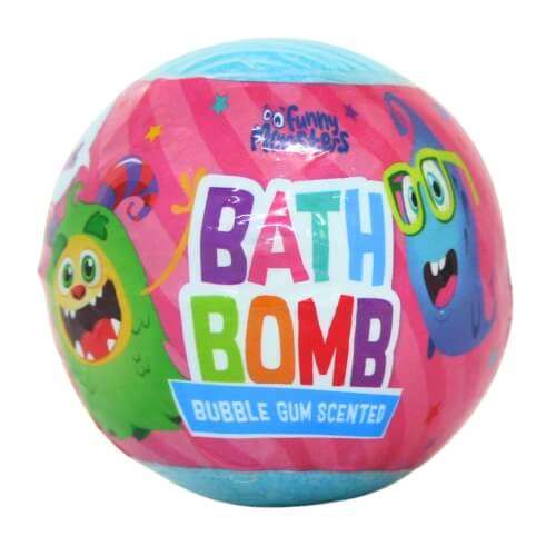 Click to view product details and reviews for Funny Monsters Bath Bomb Bubble Gum Scented.