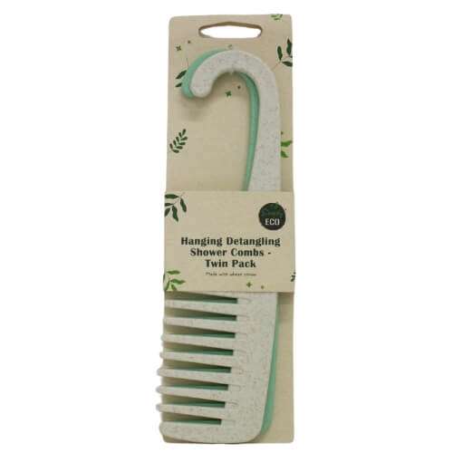 Click to view product details and reviews for Simply Eco Hanging Detangling Shower Combs Twin Pack.