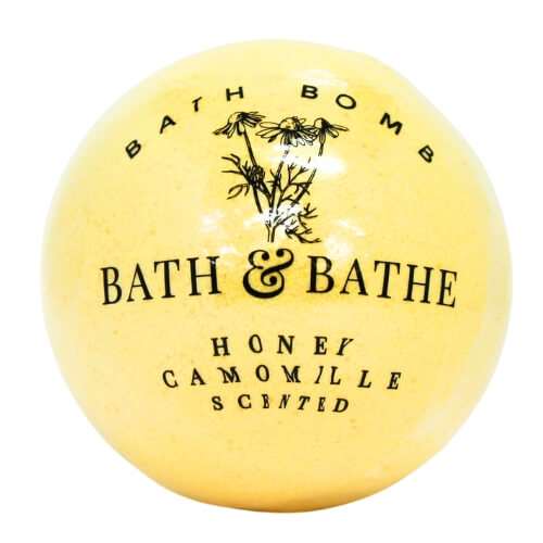 Click to view product details and reviews for Bath Bathe Honey Camomille Scented Bath Bomb.