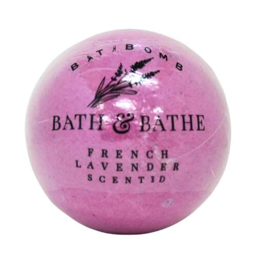 Click to view product details and reviews for Bath Bathe French Lavender Scented Bath Bomb.