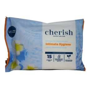 Cherish Intimate Hygiene Wipes 15