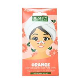 Beauty Formulas Orange Deep Cleansing Nose Pore Strips 6 Strips