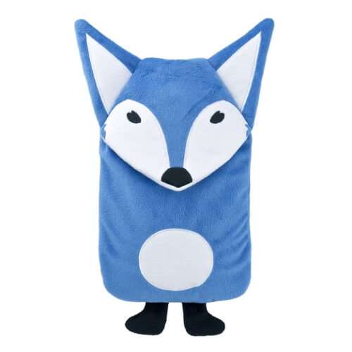 Click to view product details and reviews for Hugo Frosch Junior Eco Hot Water Bottle Blue Fox.