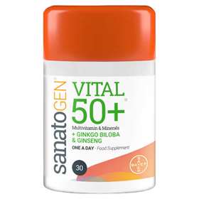 Sanatogen Vital 50 plus tablets 30