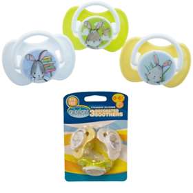 Griptight 3 Decorated Soothers 0-6 Months