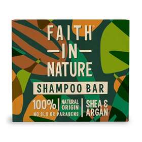 Faith In Nature Shea & Argan Shampoo Bar 85g