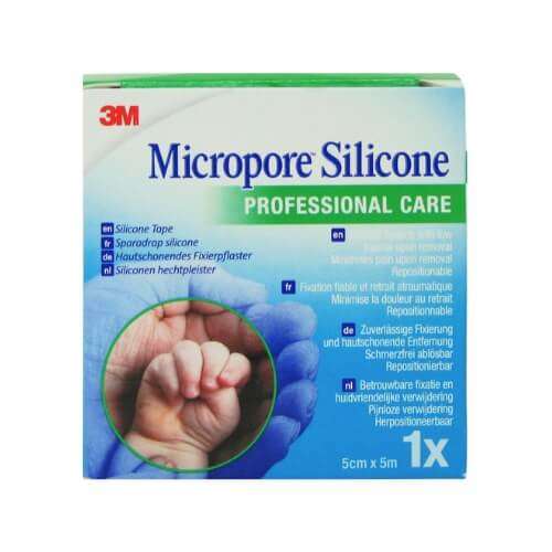 Click to view product details and reviews for Micropore Silicone Professional Care Tape 5cmx5m Ref 2775p 2.