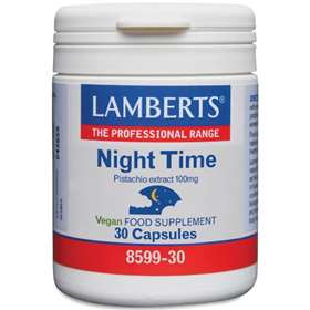 Lamberts Night Time Pistachio 100mg Capsules 30