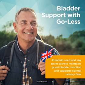 Healthspan Bladder Support With Go-Less 60 Capsules