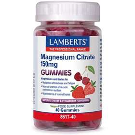 Lamberts Magnesium Citrate 150mg Gummies (40)