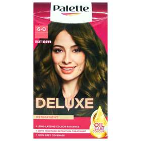 Palette Deluxe Permanent Hair Colour-6-0 Light Brown