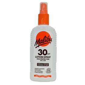 Malibu SPF 30 Lotion Spray 200ml