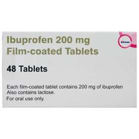 Ibuprofen 200mg Film-Coated Tablets 48