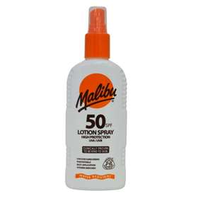 Malibu SPF 50 Lotion Spray 200ml