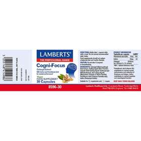 Lamberts Cogni-Focus Capsules 30
