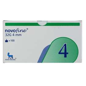 Novofine Needles 32G 4mm x 100
