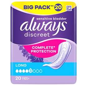 Always Discreet Complete Protection Pads20