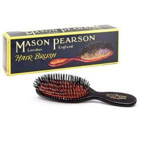 Mason Pearson Pocket Brush Dark Ruby