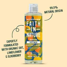 Faith in Nature Grapefruit & Orange Body Wash 400ml