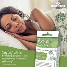 Natures Aid SleepEezy Valerian Tablets 60