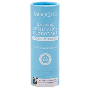 MooGoo Natural Solid Stick Deodorant Coconut Cream 65g